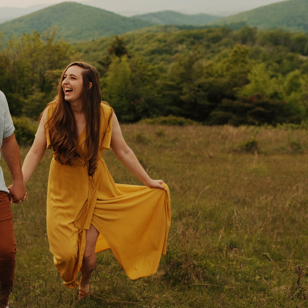 Lulu's Yellow Maxi Wrap Dress